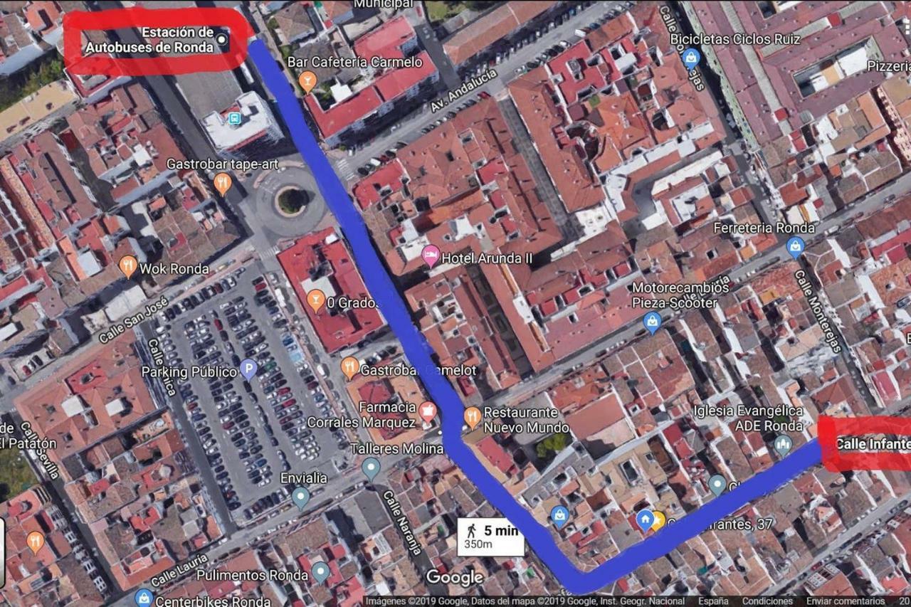Loft Centrico En Ronda Cercano Al Tajo Y Plaza De Toros Con Wifi Y Parking Opcional Esterno foto