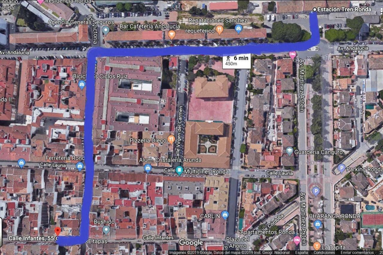 Loft Centrico En Ronda Cercano Al Tajo Y Plaza De Toros Con Wifi Y Parking Opcional Esterno foto